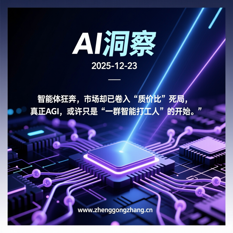 郑工长·AI洞察|2025.12.23·智能体质量遇阻,市场抢食