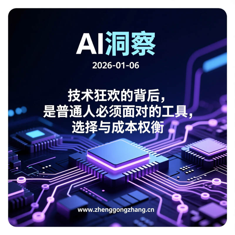 郑工长&middot;AI洞察｜2026.01.06&middot;排队两小时！老黄引爆CES vs 你的AI焦虑