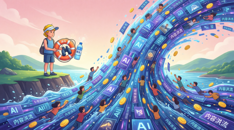 AI 副业最大的骗局:不是你不努力,而是你站错了位置