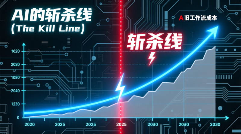 AI的“斩杀线”：当我们谈论“颠覆”，我们到底在谈论什么？
