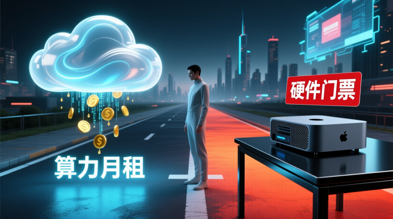 AI正在收“硬件税”：为什么聪明人开始买Mac mini，而不是给OpenAI续费？
