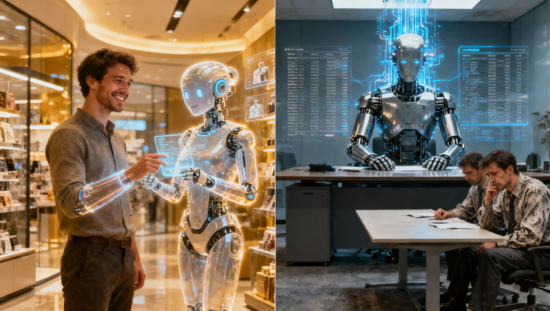 AI购物 vs AI会计：大厂应用，是“贴心管家”还是“颠覆巨兽”？