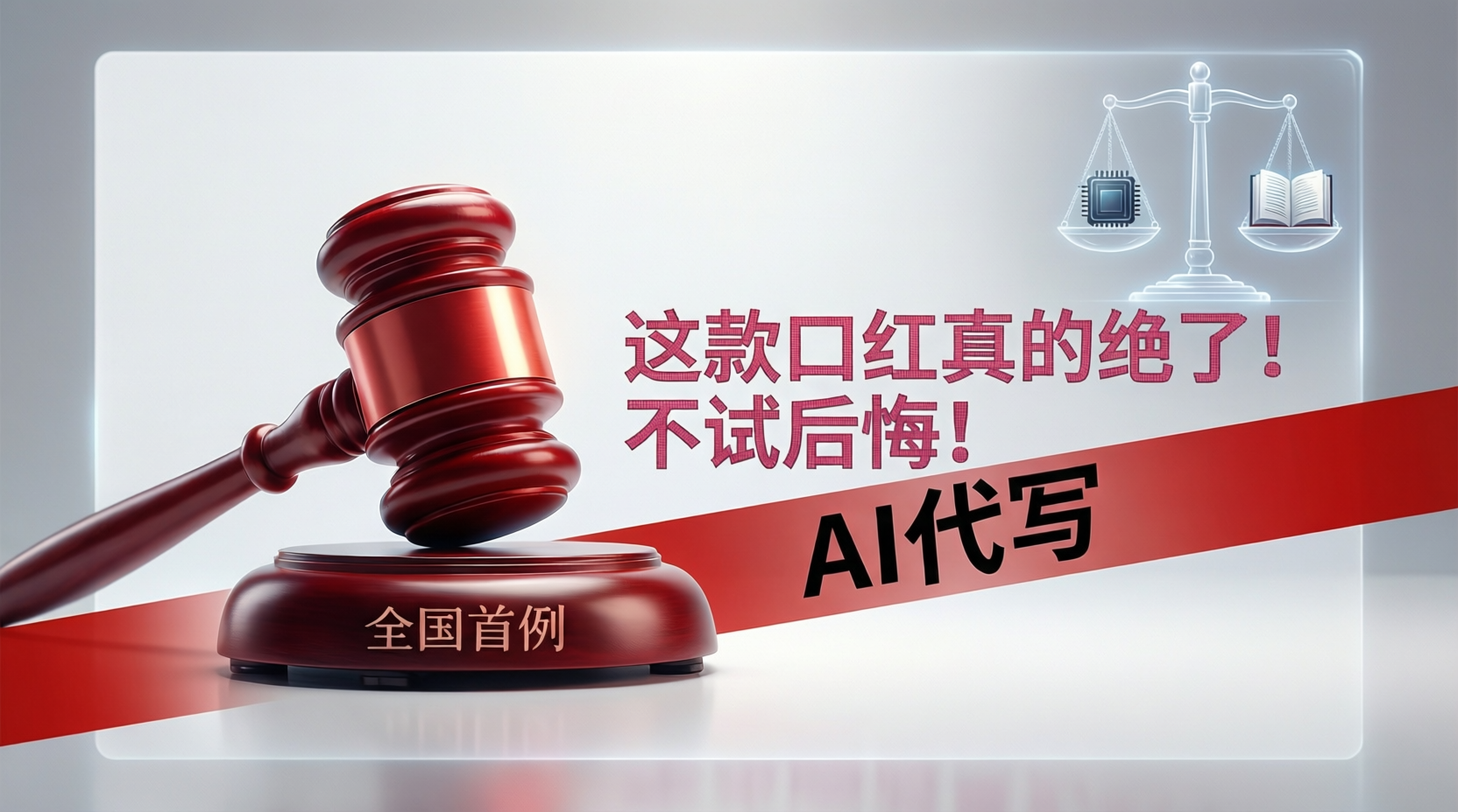全国首例!AI代写